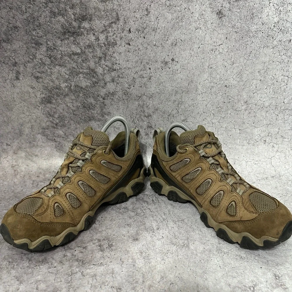 Oboz Sawtooth II Low Waterproof Hiking Shoes Womens 8 Brown B-DRY Leather